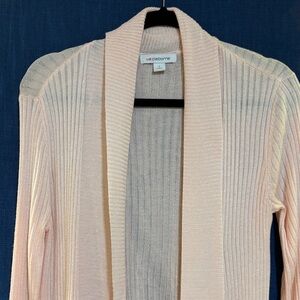 Liz Claiborne Women's Light Pink Cardigan